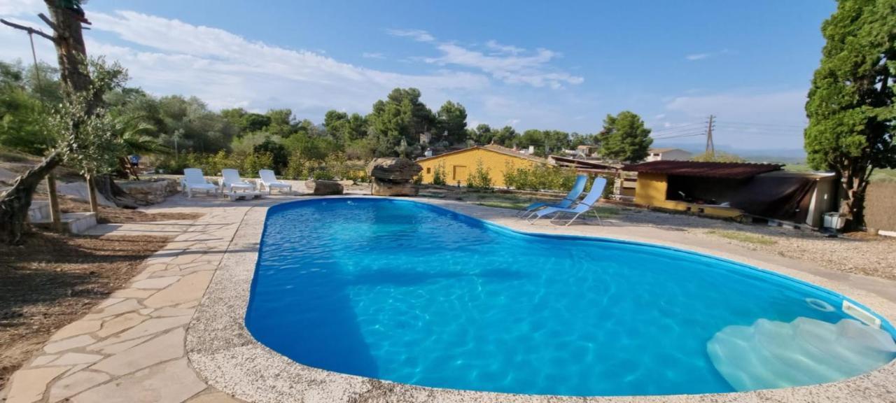 Casa Con Vistas, Piscina Y Animales De Granja, La Caseta 塔拉戈纳 外观 照片