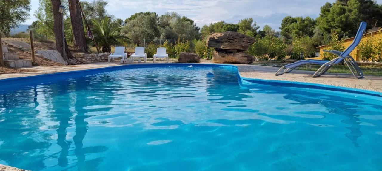 Casa Con Vistas, Piscina Y Animales De Granja, La Caseta 塔拉戈纳 外观 照片